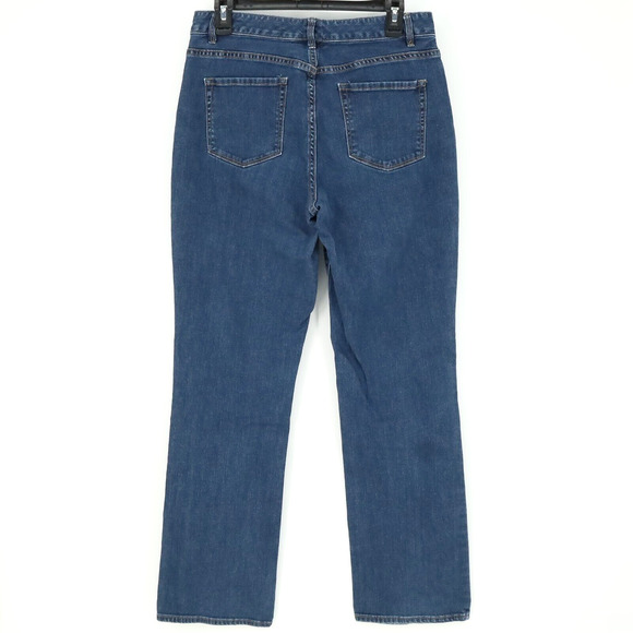 Coldwater Creek Jeans Womens 8 Bootcut Leg Natural Fit Blue Stretch Denim - Picture 2 of 12